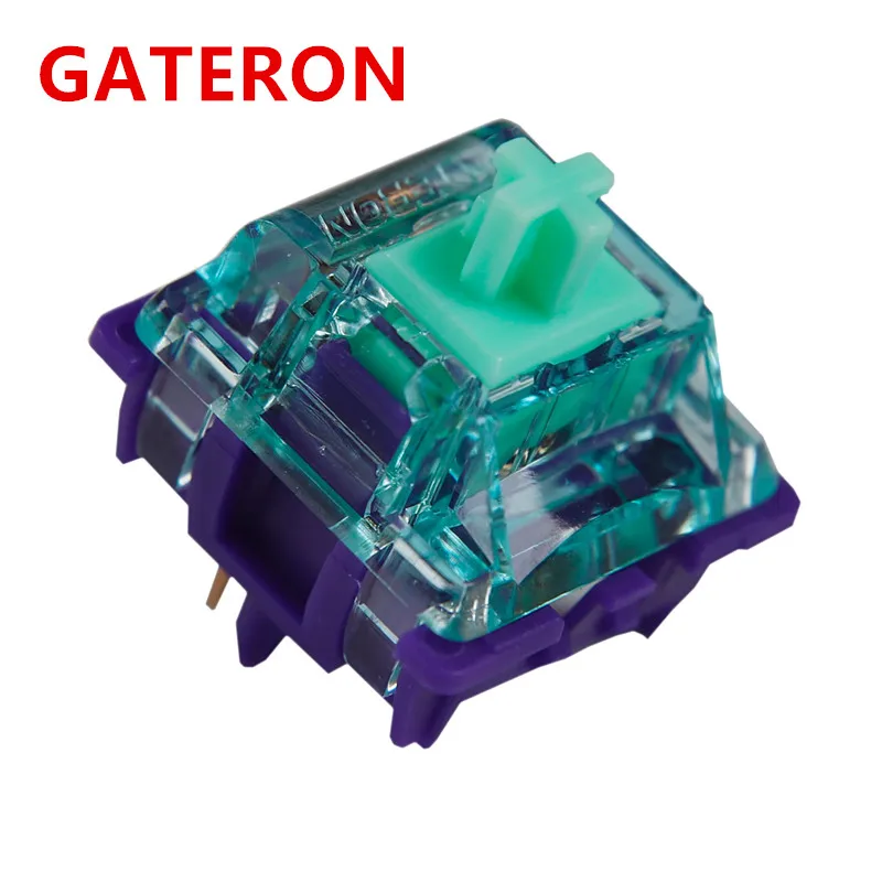 Gateron 5 pin V3 Qinglong Tactile Switches Operating 63g Bottom 67g Custom Aqua Dragon Switches