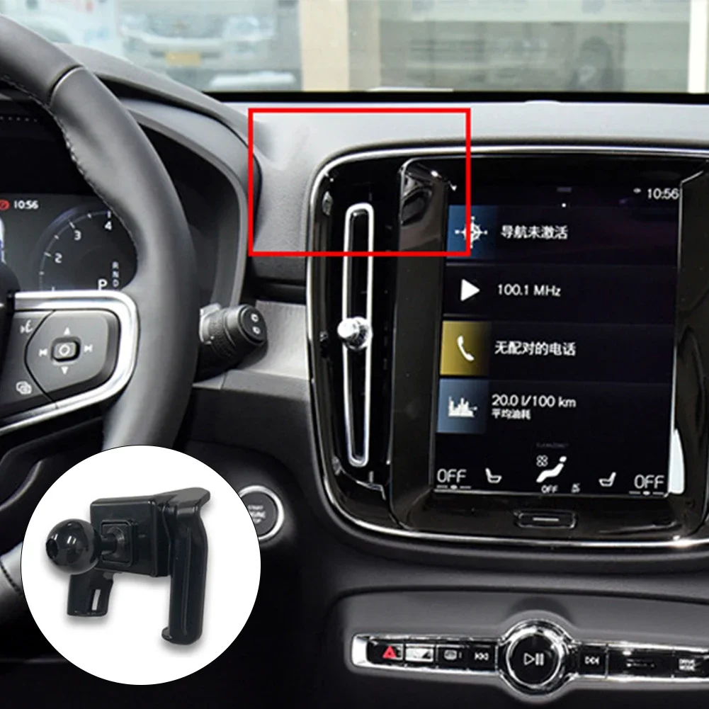 Support de téléphone portable dédié pour voiture, pour Volvo XC40 XC60 S90 V90 S60 V60 2018 2019 2020 2020 2021 2022
