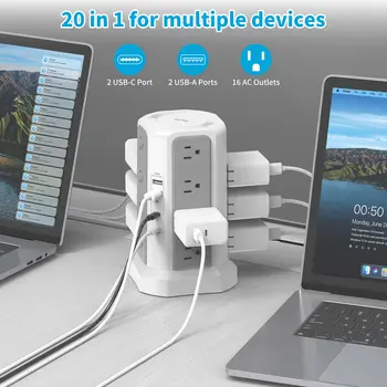 10 best sales wieża z listwą zasilającą - №8