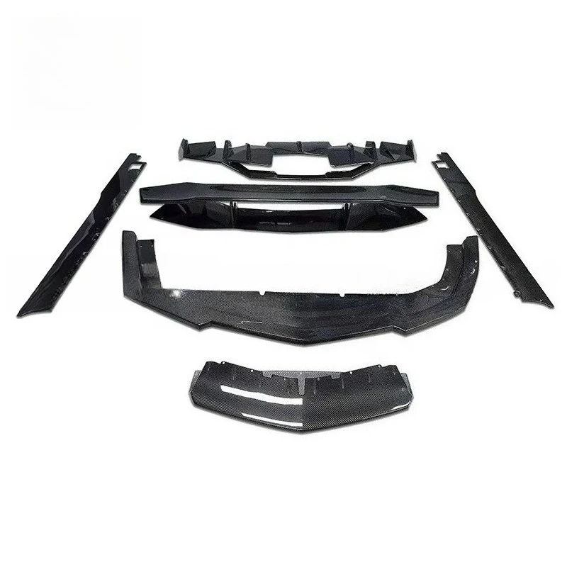 for LP700 LP700 Carbon Fiber Automotive Front Lip Side Skirt Kit