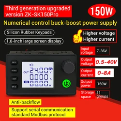 SK150Pro CNC DC Regulated Power Supply DC-DC Step Up/Down DC 7-36V to 0.5-40V 150W 8A Stabilized Voltage Boost Buck Converter