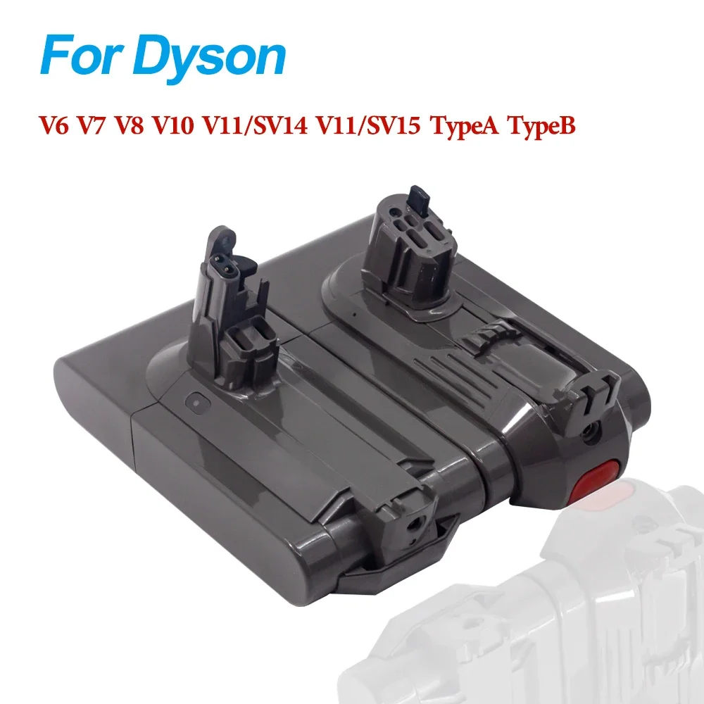 

For Dyson Vacuum Cleaner Battery V6 V7 V8 V10 V11 Type A/B Series SV07 SV09 SV10 SV12 DC62 Handheld Vacuum Cleaner Spare Battery