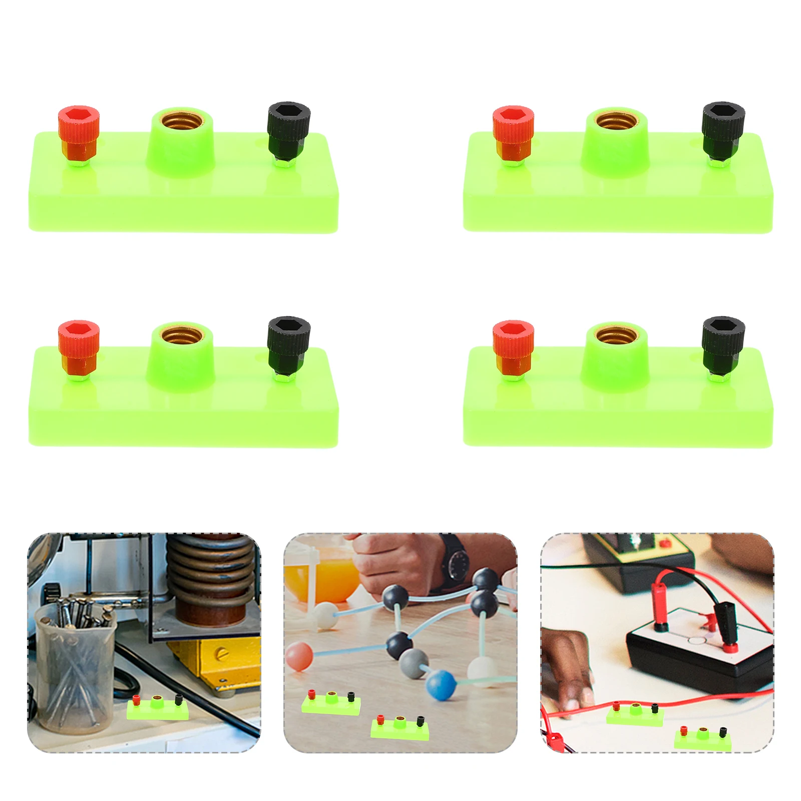 

Active Buzzer Electric Experiment Kit Physics Teaching Equipment Science Lab Tool for Middle School Magnetism Circuit Device