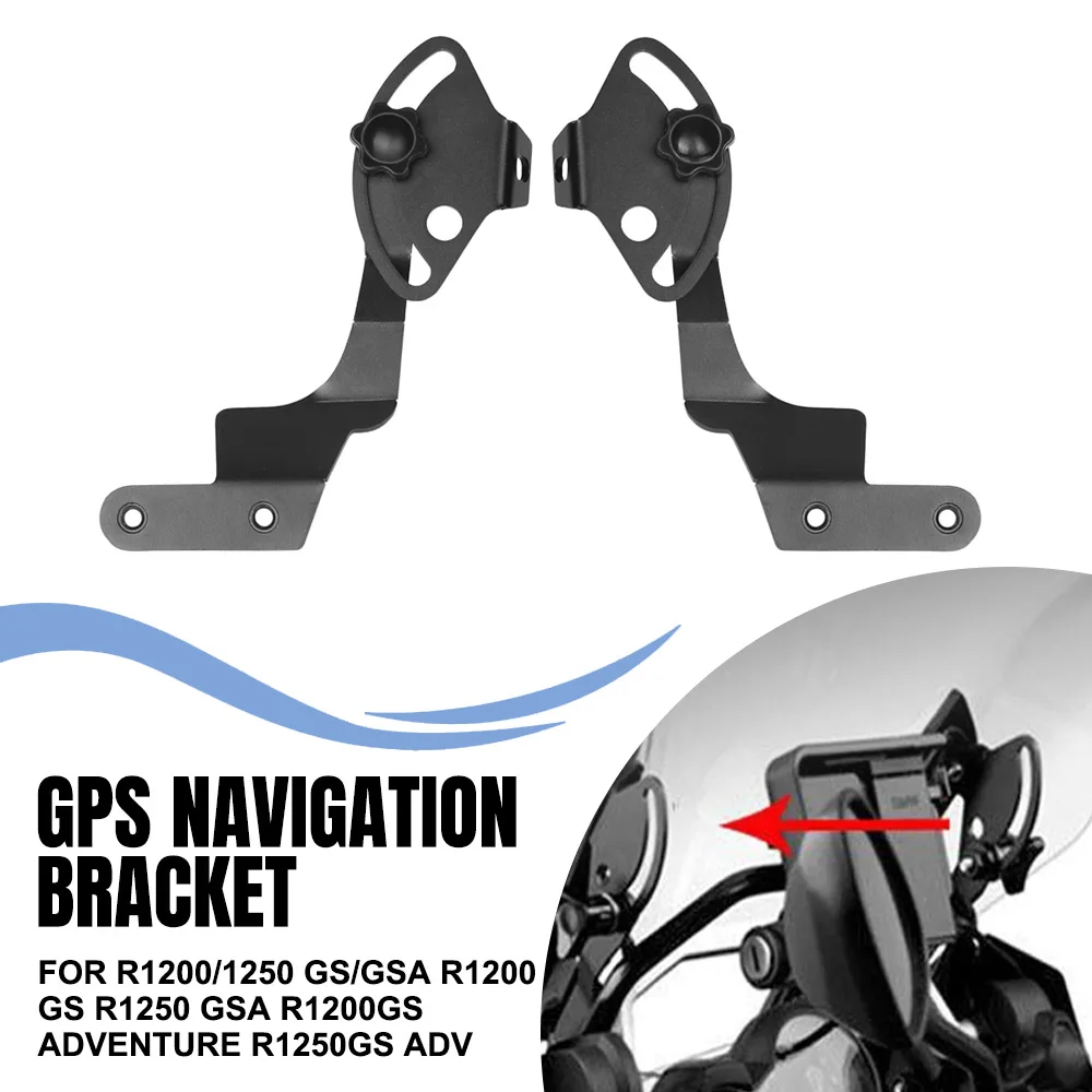 

Motorcycle GPS Navigation Bracket FOR BMW R1200/1250 GS/GSA R1200GS Adventure 2013-2023 R1250GS /Adventure 2019 2020 2021-2023