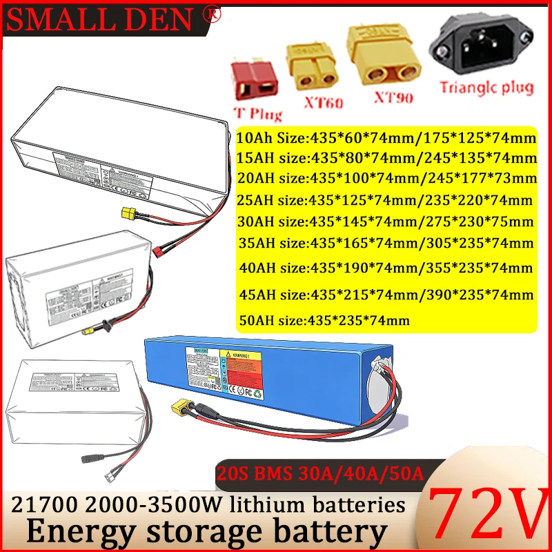 New 72V 10Ah 15Ah 2…