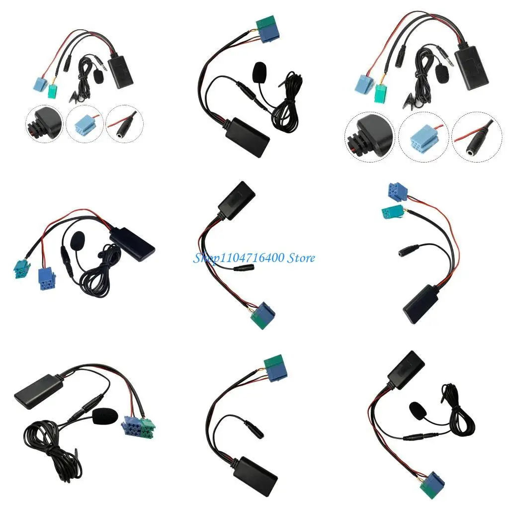 Y1gd لسيارة MP3 تيار الموسيقى وحدة الاستقبال AUX المدخلات كابل محول المكونات الصغيرة تعزيز تجربة ستيريو جهاز الملحقات