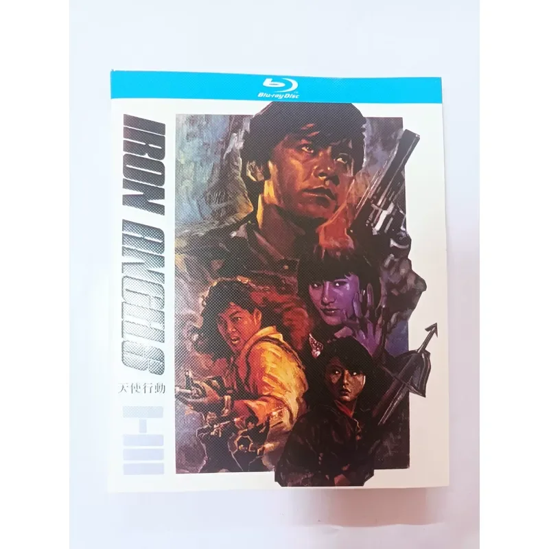 Blu-ray Angel Action Trilogy 3-Disc Pack High Definition Movie Collection