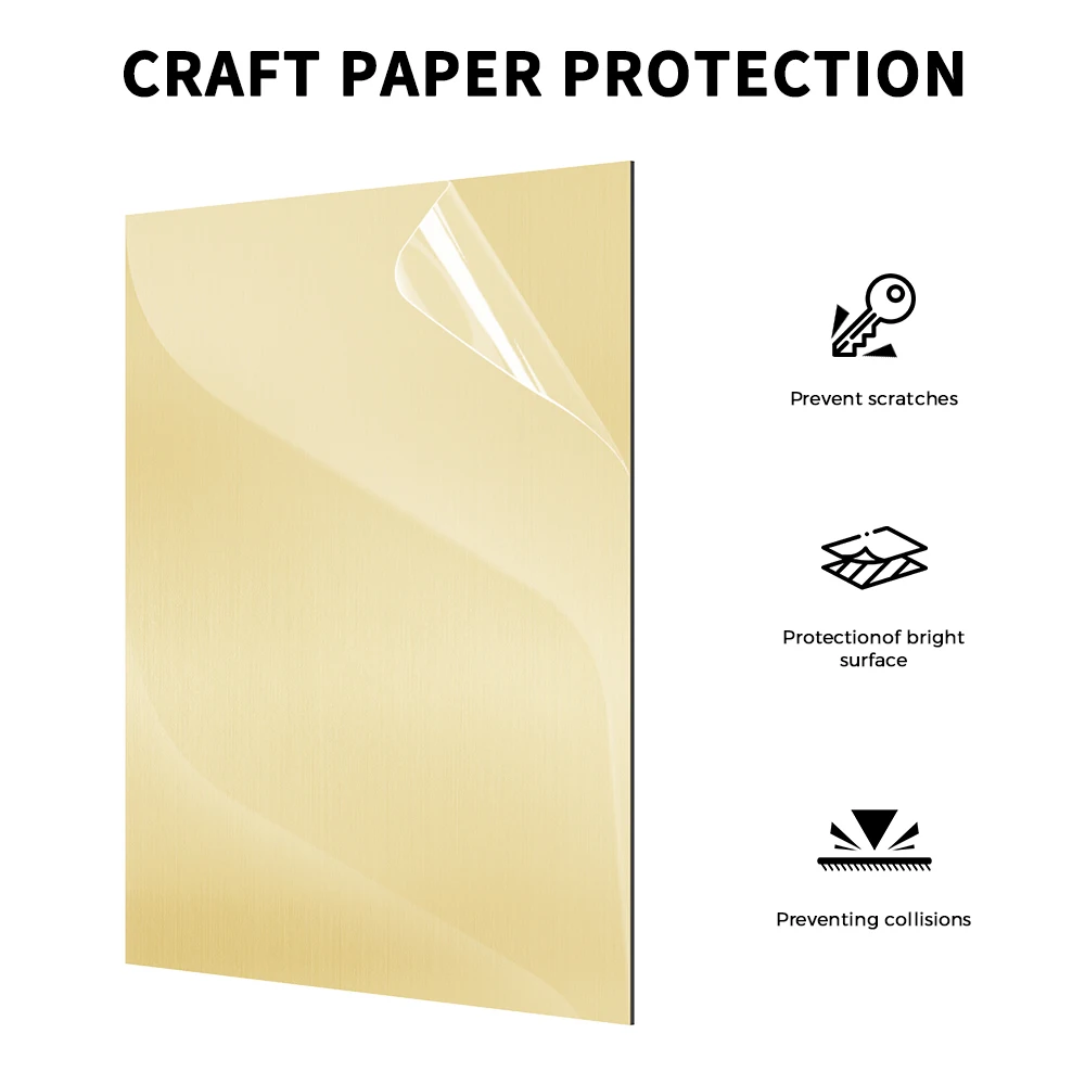 1PCS ABS Two-color Board Size 300x300mm Thickness 1.3mm Laser Engraving Board for Billboards Door Plates CNC Router Machine DIY view 6