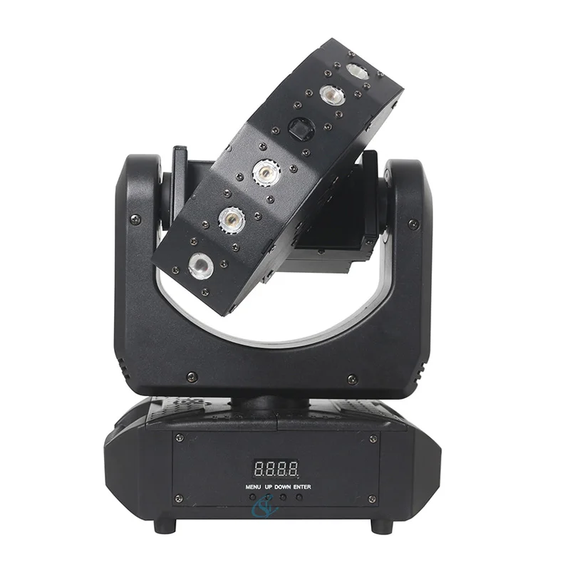 Mini Moving Head Stage Effect Light Mini Fan Shaped LIGHTS DMX Sound Control  Red Green Blue Laser For Disco DJ Party Bars