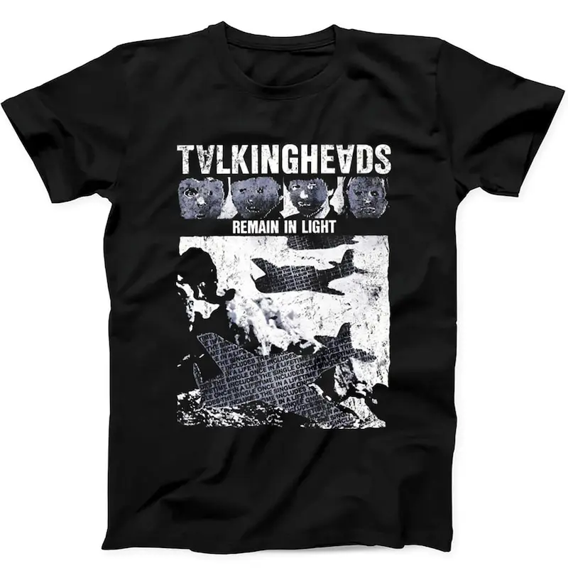 Talking Heads Remain In Light Punk Rock Poster Music Gift Tote Bag Tee T Shirt