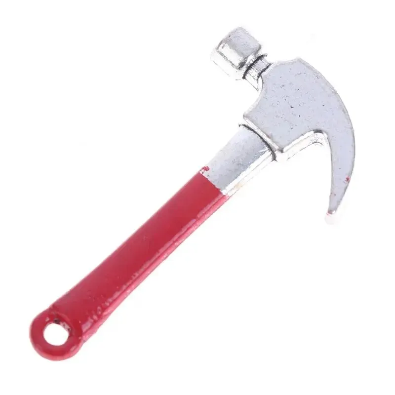 6 Pcs/Set Dollhouse Mini Repair Kits Accessories Hammer Wrench Furniture Toys