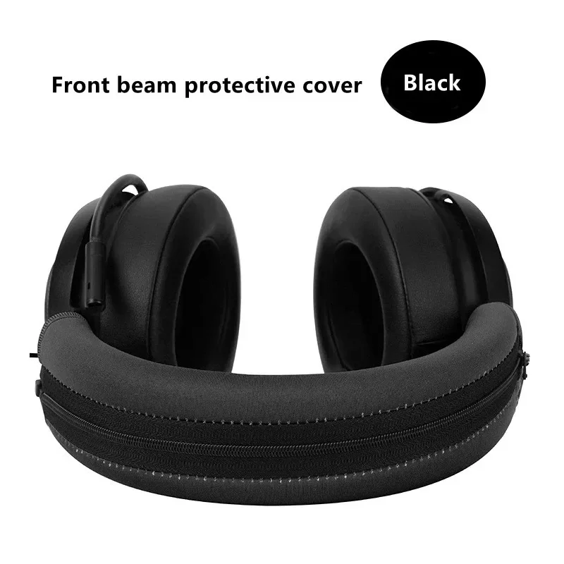 Orejeras/traje de cabeza para Corsair HS70 HS50 HS60 Pro, funda para auriculares con hebilla, almohadillas para los oídos, Funda de cuero, accesorios para los oídos