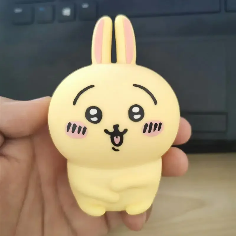 أنيمي تشيكاوا Kawaii غرفة نوم سطح المكتب الديكور Hachiware Usagi الكرتون الفينيل دمية ضوء الليل مضيئة لعبة مفاجأة فتاة الهدايا