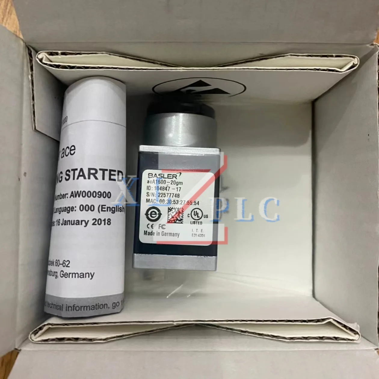 새로운 오리지널 산업용 카메라 ACA1600-20GM ACA2000-340KM 105702