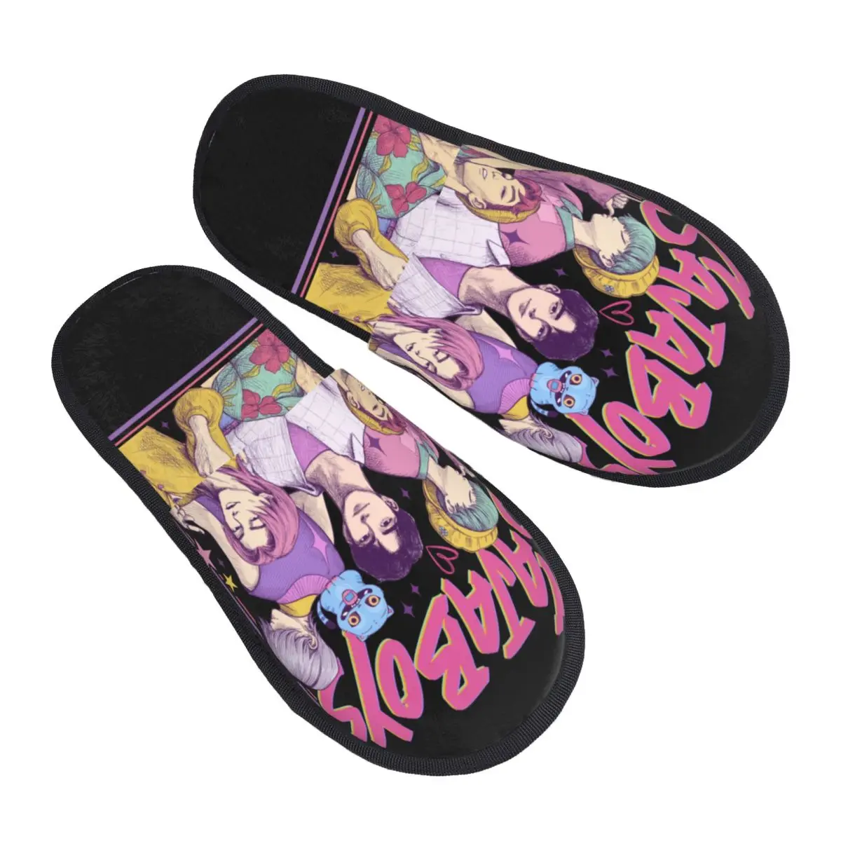 

Тапочки из пены с эффектом памяти, женские мягкие теплые домашние тапочки