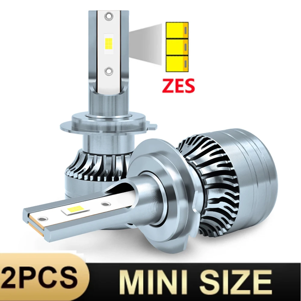 Светодиодный ные Автомобильные фары CSP 110 лм 9005 Вт H4 H7 Canbus H1 H3 H8 H11 9006 9007 880 3000K 6000K Автомобильные фары светодиодный ные фары для автомобиля