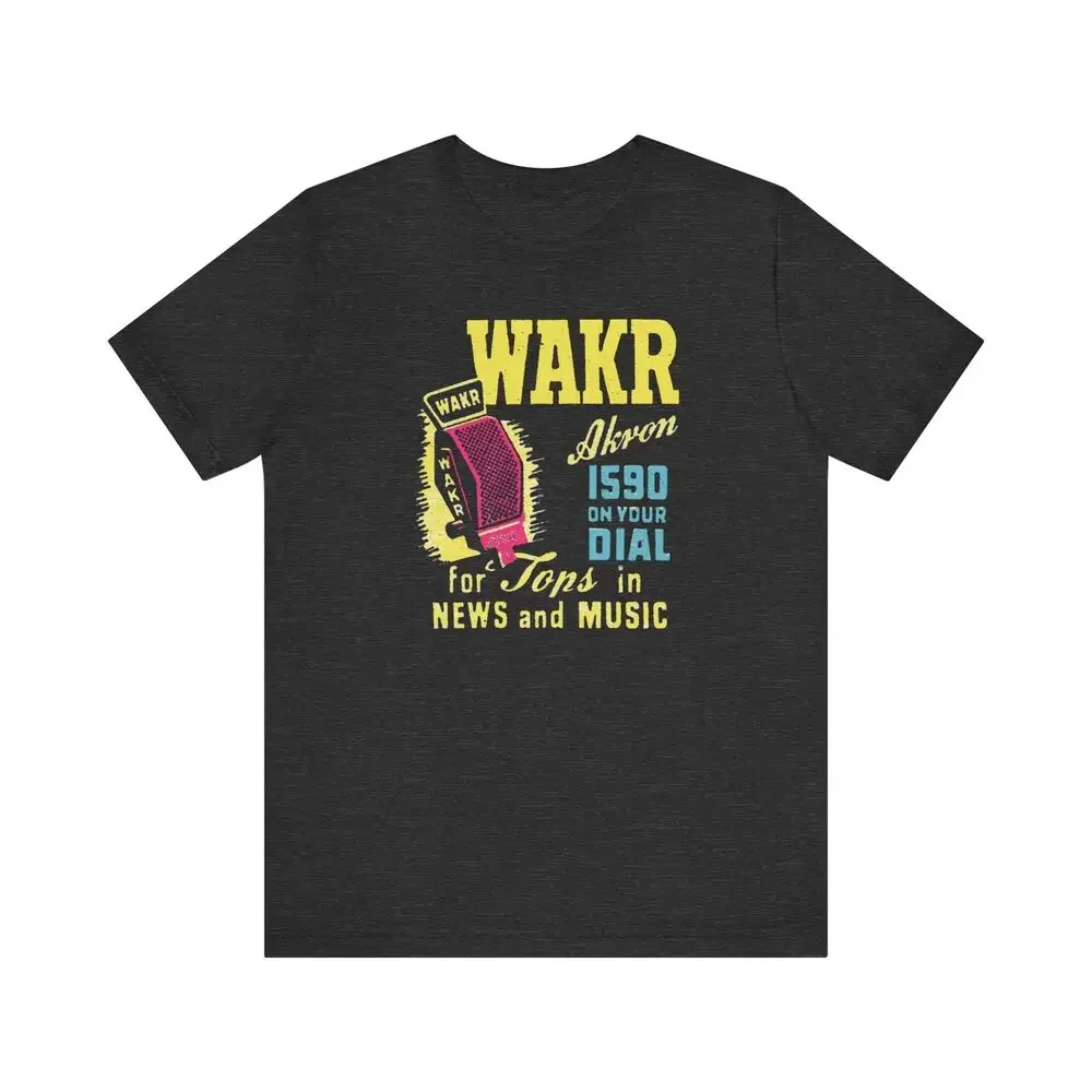 Akron Ohio: WAKR 1590AM Vintage Ad T-shirt