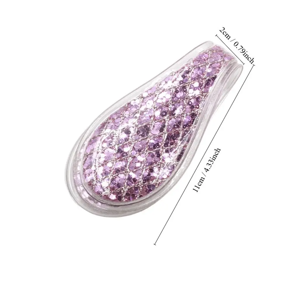 Gradient Bookmark Sequin Scale Double Side Book Page Marker Magnet Book Clips Journal