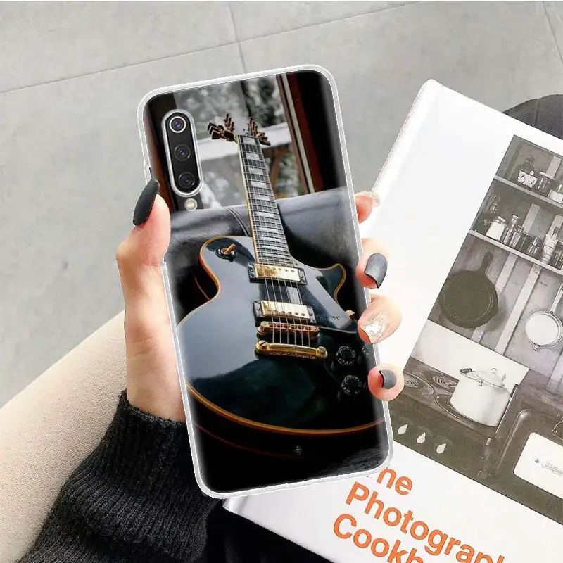 Music score Musical violin guitar Phone Case For Xiaomi Redmi Note 13 14 15 Pro Plus 12S 12 14S 11S 11E 10 10S 11 11T 5G 4G Cove