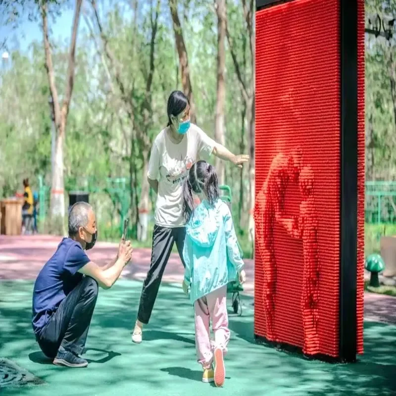 Art Screen Creative Pin Art for Kids Entertainment Educational Toys for Amusement Park Facilities