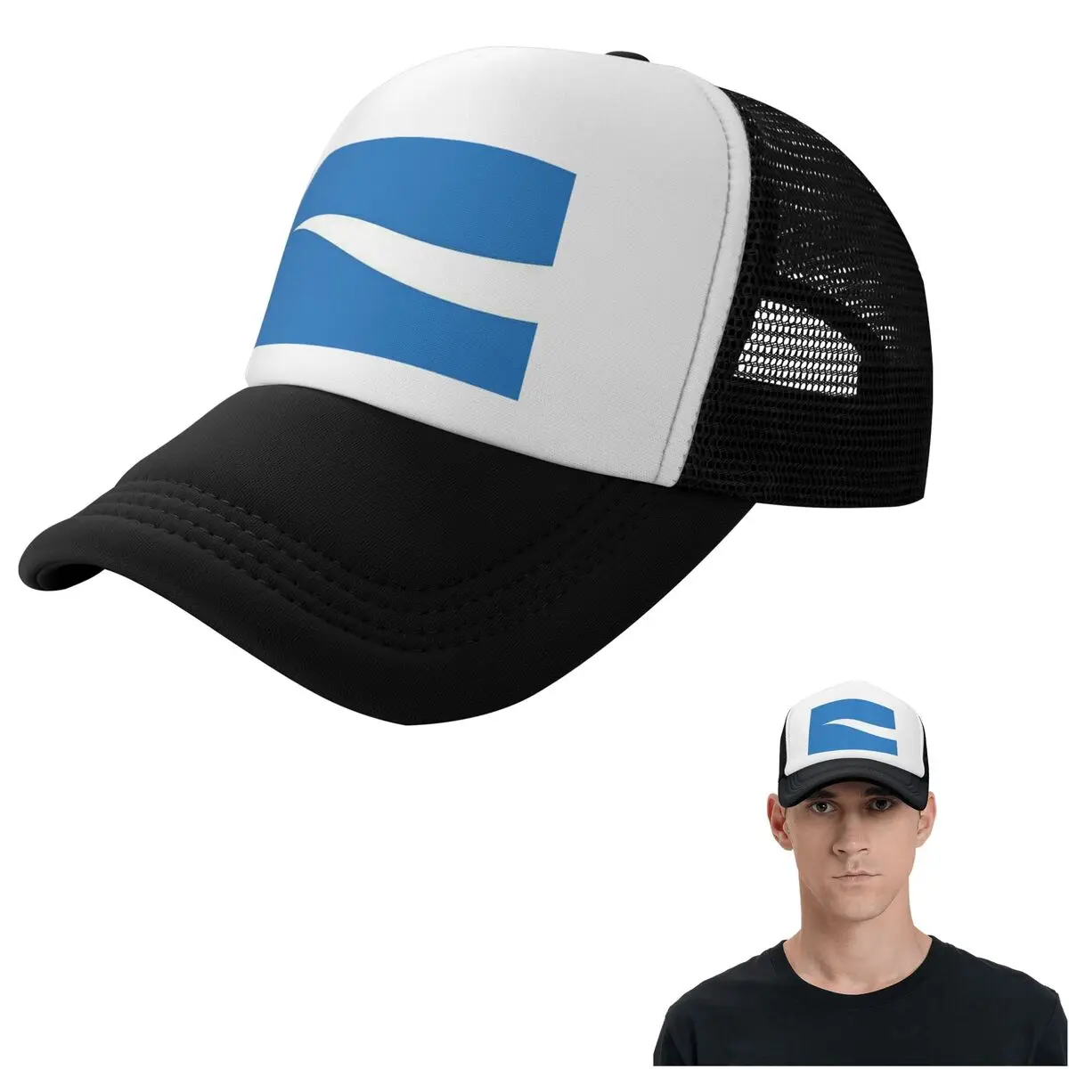 Just Some Pocari Sweat Merch Cap Casual Mesh Baseball Caps Adjustable Hat Hip Hop Summer Unisex Baseball Hats