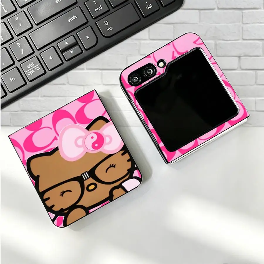 Back Phone Cover Funda Case for Samsung Galaxy Z Flip 8 Flip3 Z Fold 8 7 6 5 4 3 Z Flip 7 6 5 4 3 Flip6 Flip4 Flip5 Flip7 FE