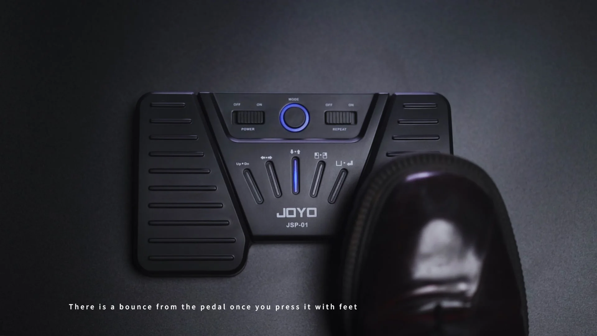 JOYO Wireless Bluetooth Page Turner Pedal - Hands-Free Music Sheet Control For IPad, Tablets & Phones
