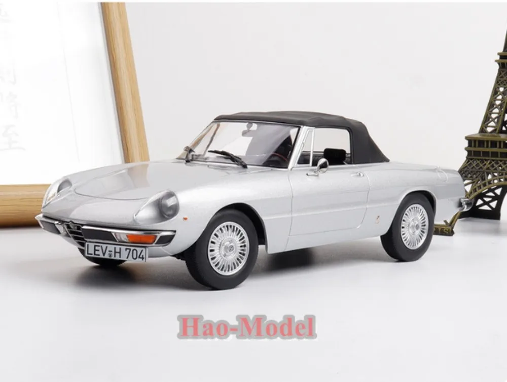 NOREV 1:18 Alfa Romeo 2000 Spider 1978 Conversível, Modelo de Carro em Resina, Presentes de Colecionador