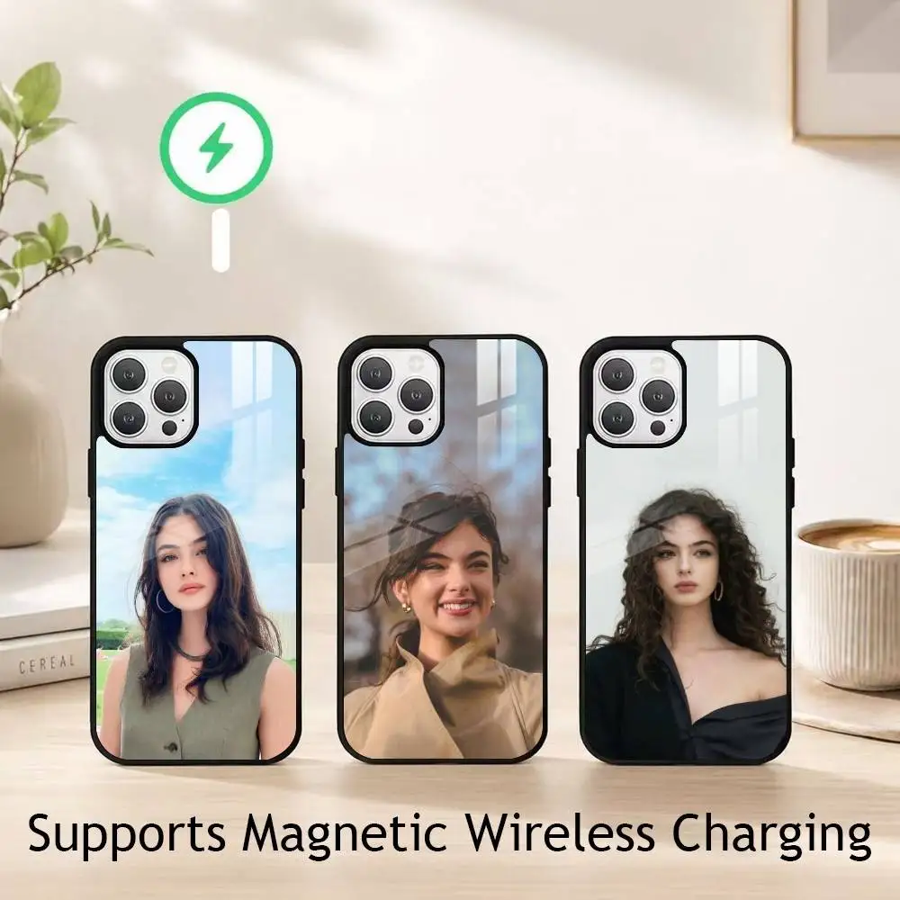 Deva cassel Angelica Sedara gift Phone Case For iPhone18,17,16,15,14,13,12, Plus,Pro Compatible with magnetic wireless charging