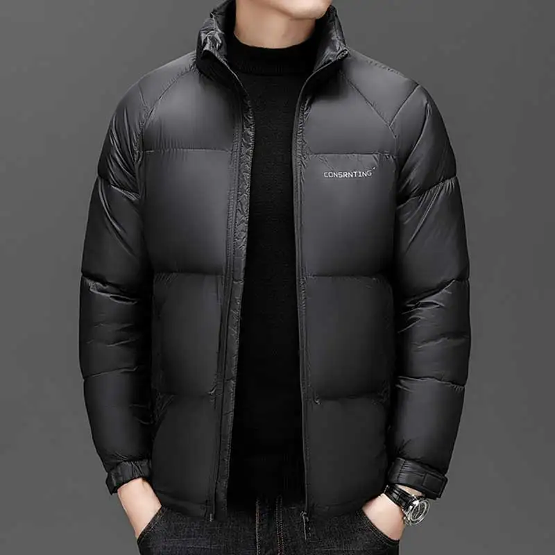 Winter High Quality Bread Jacket Men Plush Think Warm Parka Men Waterproof Windproof For Jacket Men Fashion Casual Parka Male