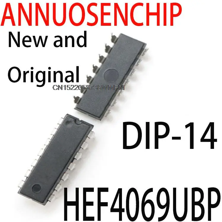 10PCS New and Original  DIP HEF4069 DIP14 HEF4069UBP