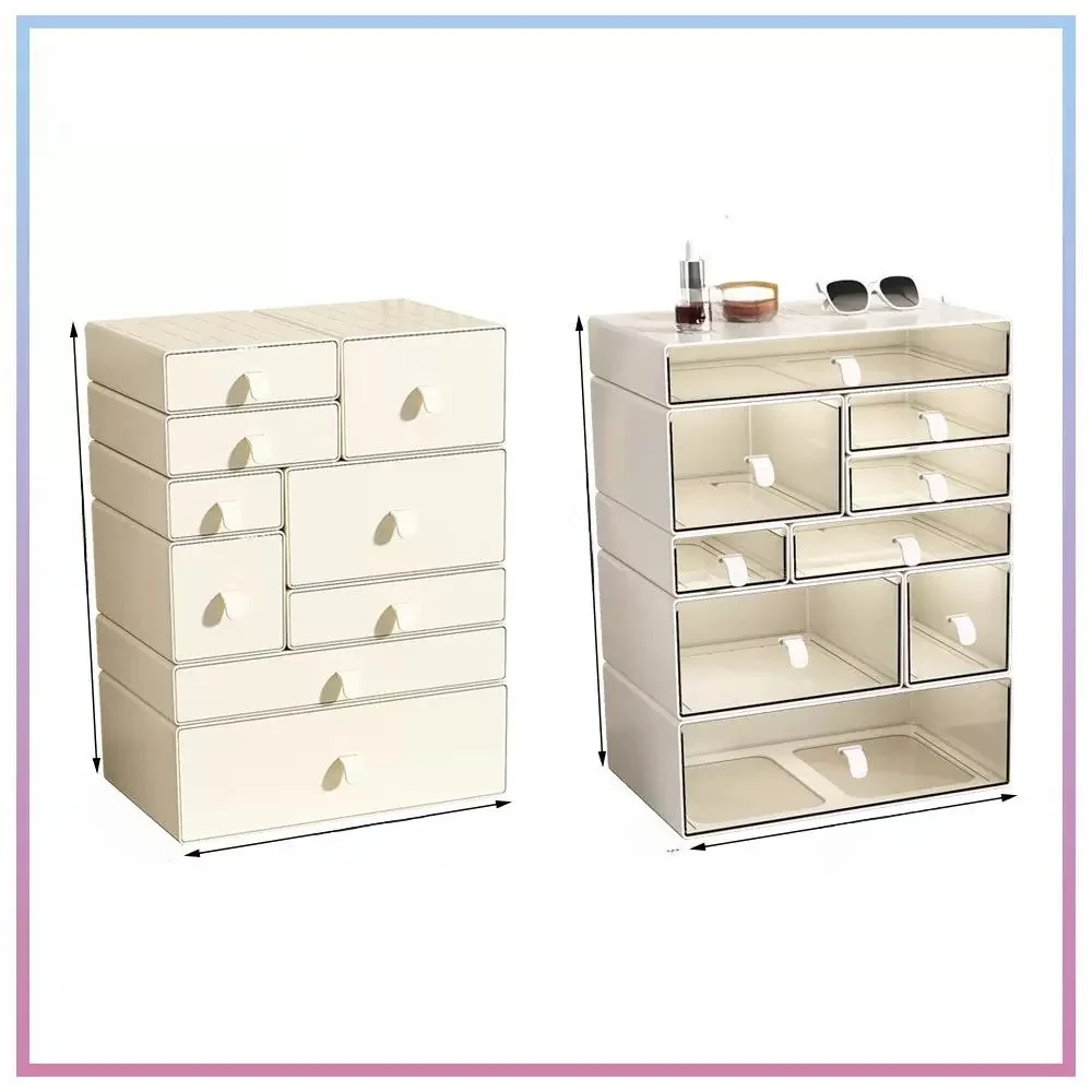 

Desktop Organizer Drawer Style Multi-layer Combination Cosmetic Storage Rack Book Desk Placement Box Bag Accessories