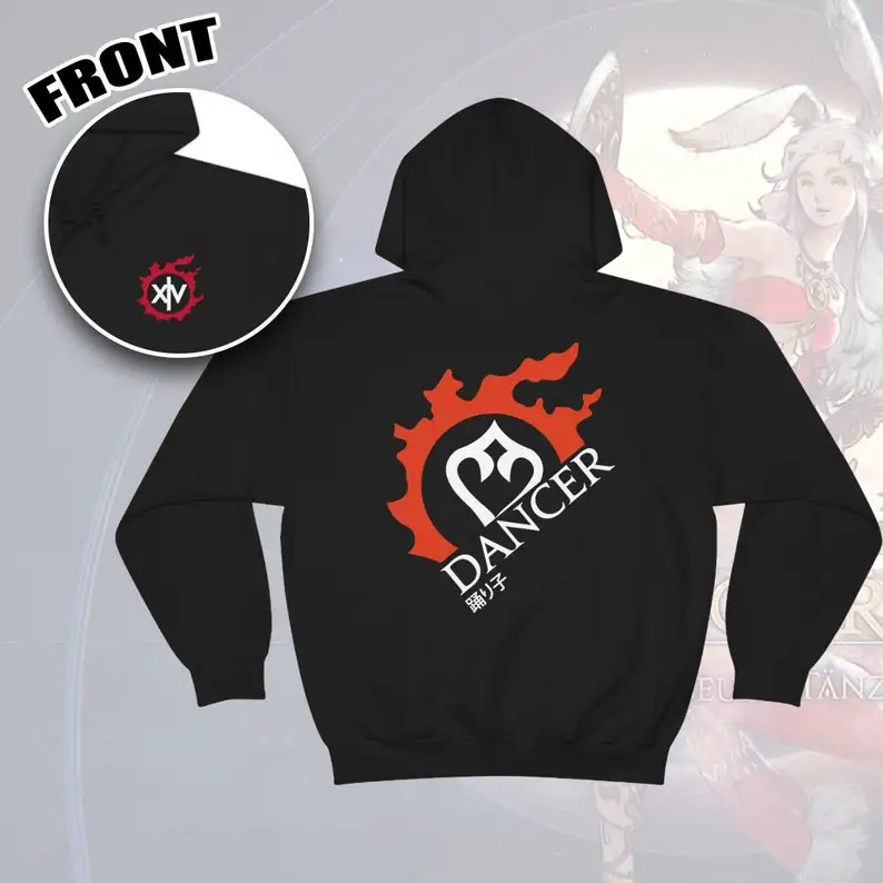 Dancer - For Warriors of Light & Darkness FFXIV MMORPG hoodie unisex