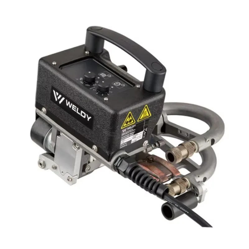 

Weldy Miniwelder Tex1 Толщина 0,05-1,0 мм HDPE Геомембрана Горячий клиновид Сварочный аппарат Вкладыш для пруда Сварочный аппарат для швов