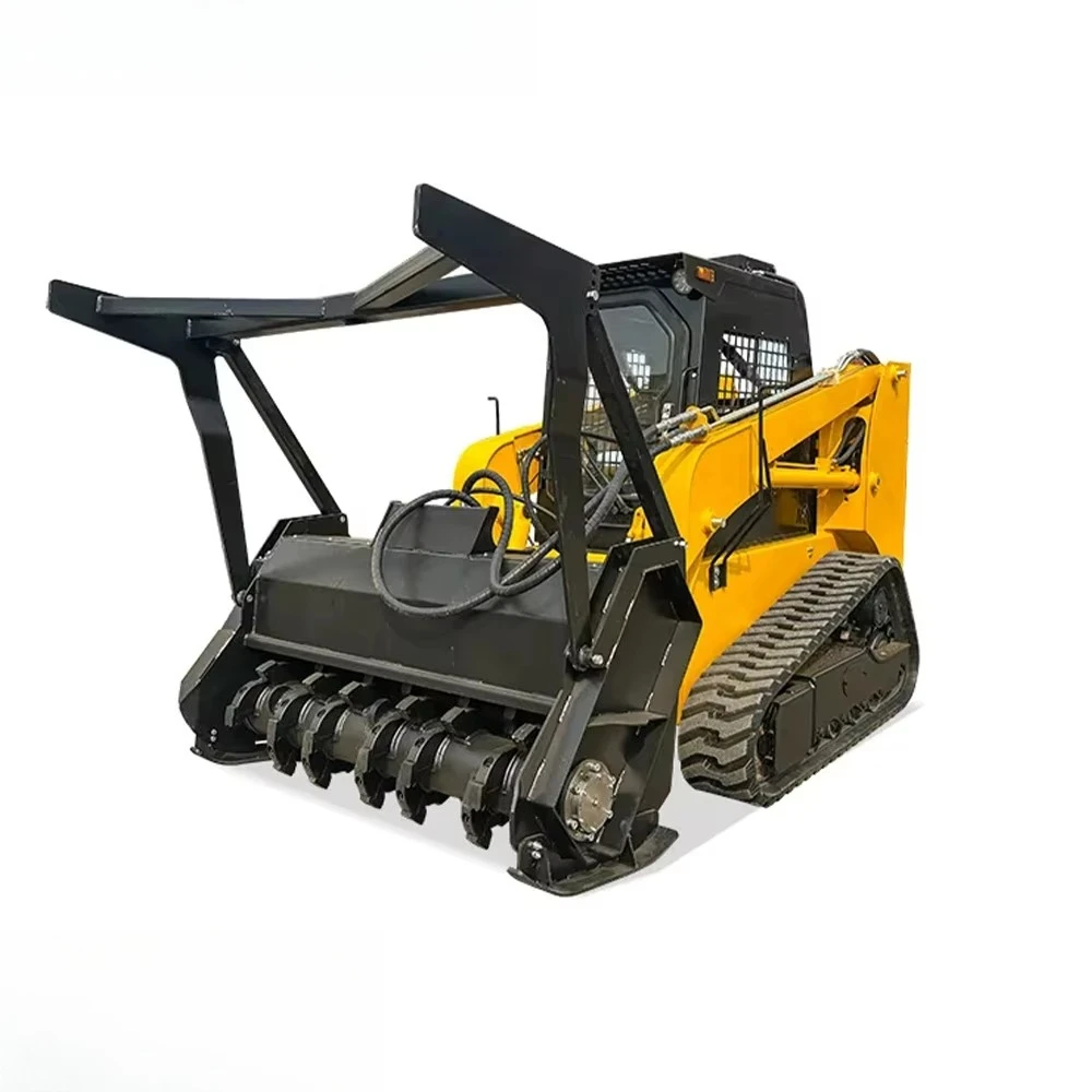 Skid Steer Forestry Mulcher Attachments with Core Components-Motor Engine Pump for Forest Use on Sale