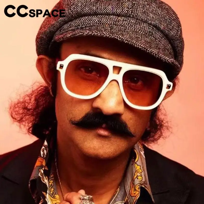 56641 Brand Design Personalized Sun Glasses Men Women Retro Double Girder Large Size Pilot Goggles Outdoors Sunglasses