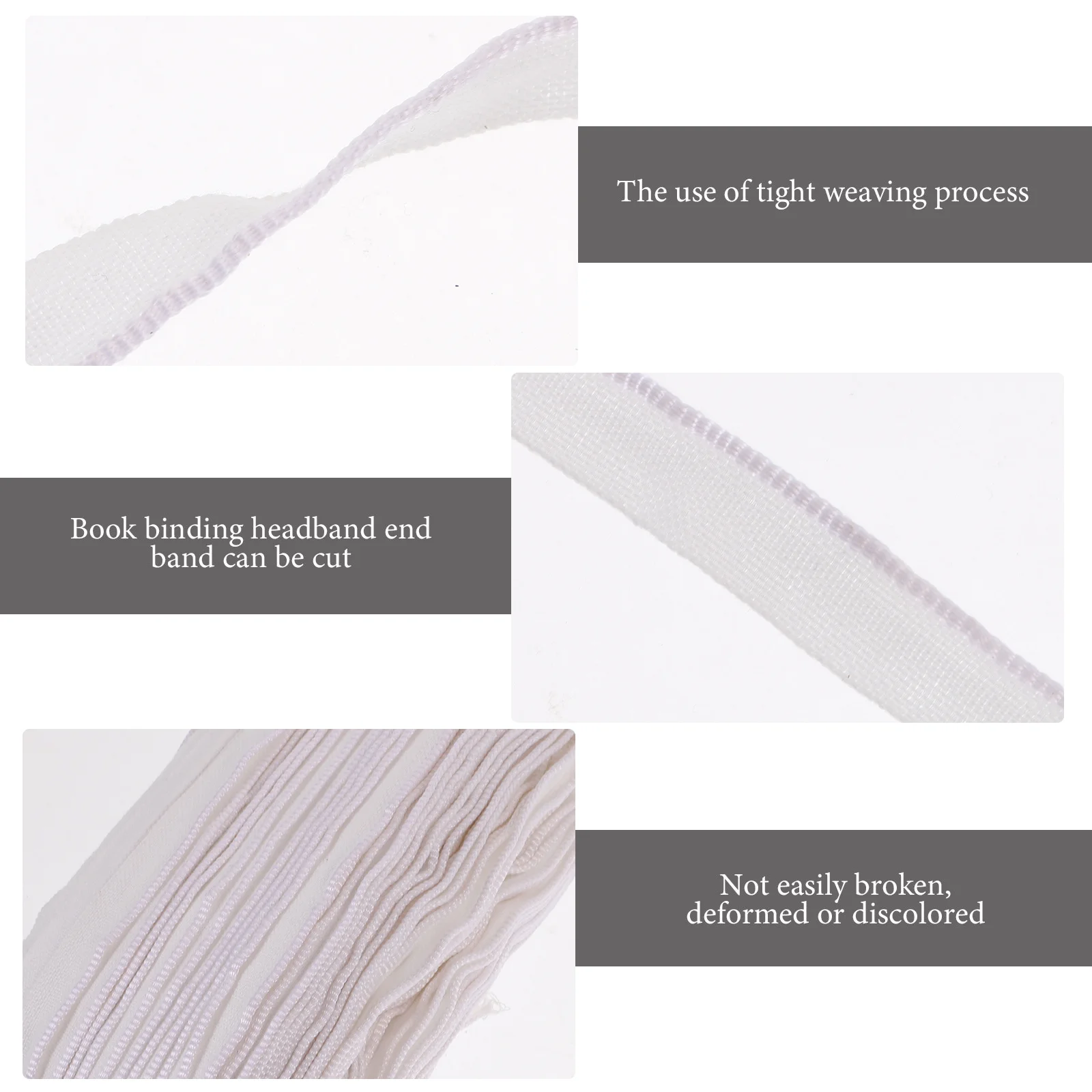 

1 Roll Book Binding Belt Fine Workmanship for Photo Album DIY Binder Bands Book Decoration Binding Supplies