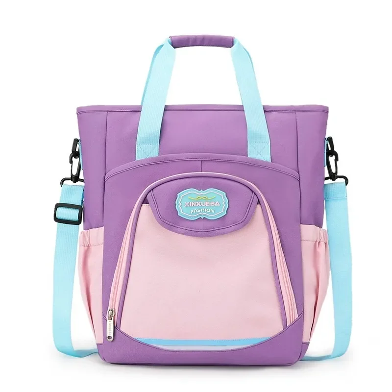 

High Quality Oxford Hot Selling School Bags Versatile Simple 2024 New Product Casual Large Capacity Contrasting Colors