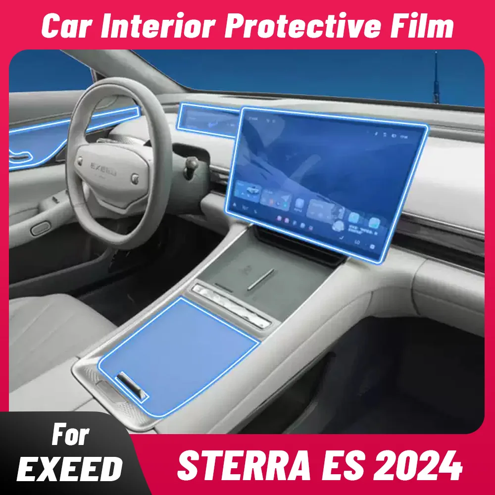 

Anti-scratch Car Interior Center Console Media Dashboard Navigation TPU Protector Film For EXEED STERRA ES 2024 Accessories