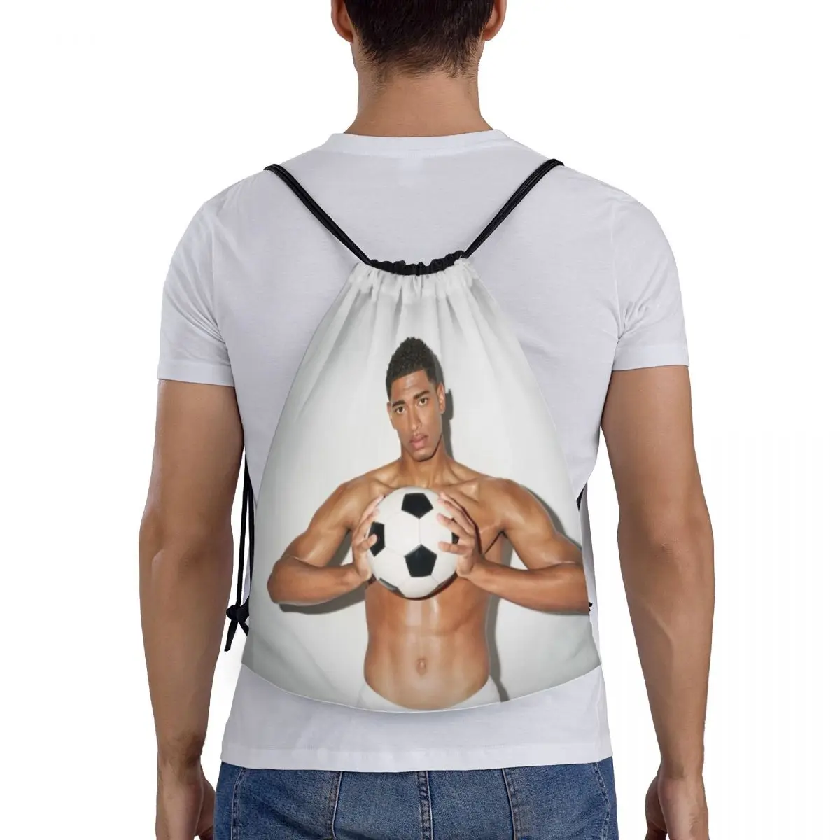 Custom Bellingham Sport Bag Football Bag Fashion Women Men Drawstring Bag For Outside Sport