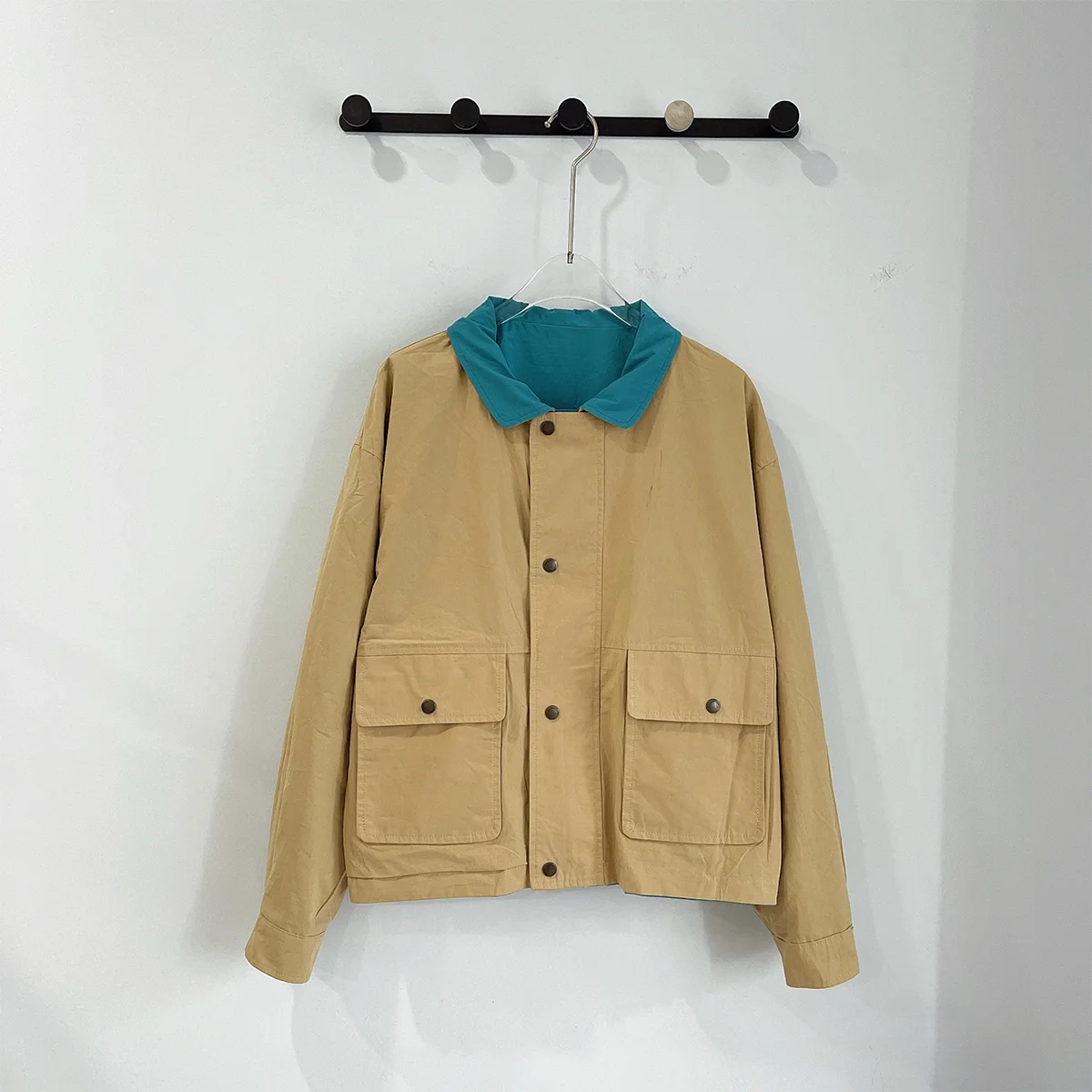 2026 high-quality new Korean double-sided short workwear jacket for women--hb718