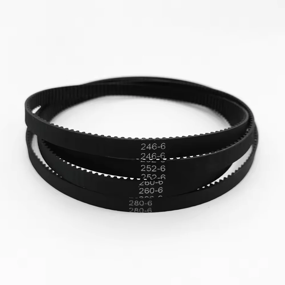 GT2 Timing Belt 2GT Closed Loop 100-3600mm 6/10/15mm Width for 3D Printer CNC Reprap Extruder