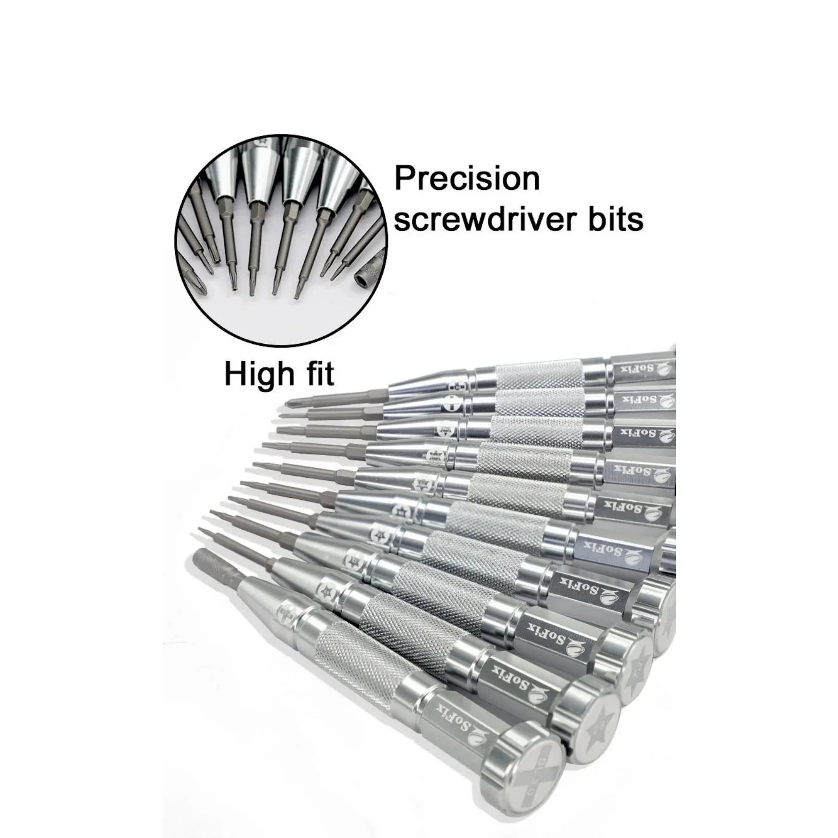 

SOFIX S-003MAX Laptop & MacBook Repair Kit | Universal Screwdriver Set for Disassembling Tablet, IPhone and Android Phones