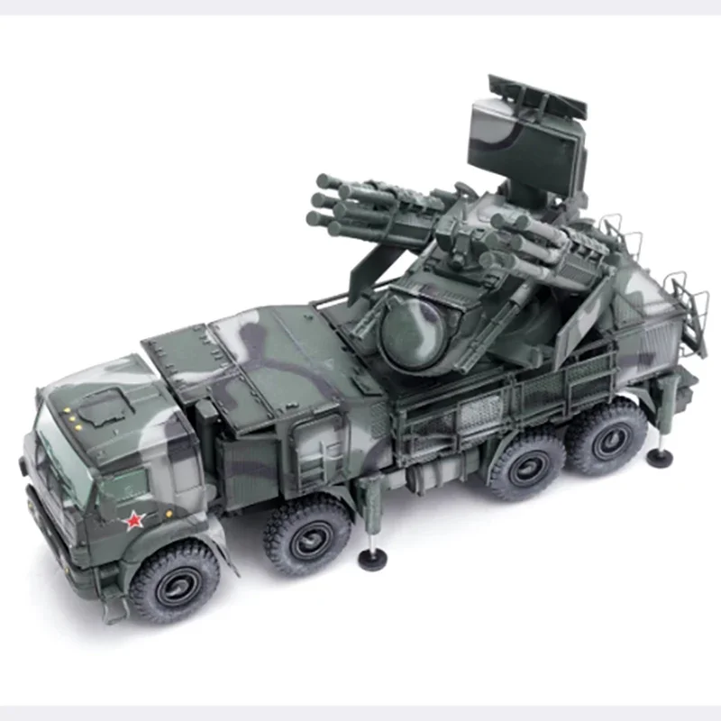 

Diecast 1:72 Scale Russian Armor S1 anti-aircraft weapon system 96K6 tri-color livery Alloy Finished Simulation Model Toy