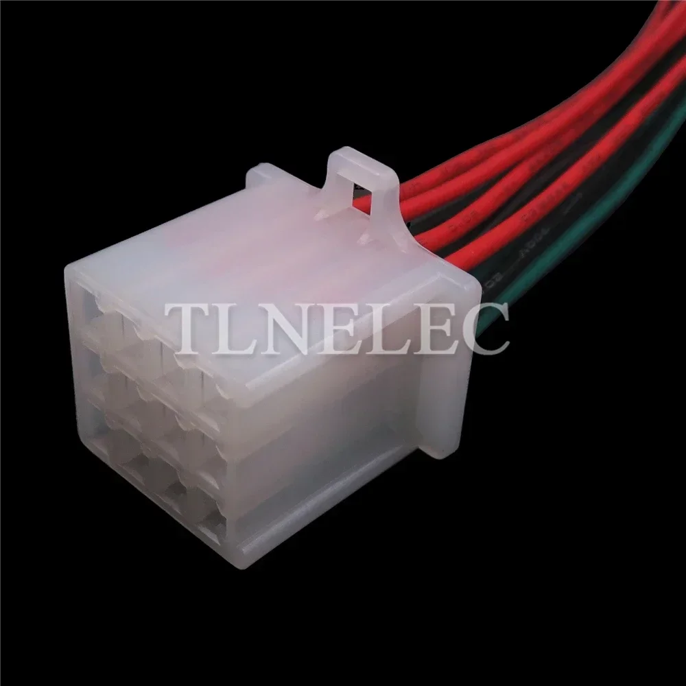 12 Pin Way Automobile Wire Harness Adapter with Wires Automobile Male Female Socket Car Unsealed Connectors
