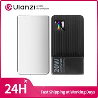 ​ Ulanzi K20RGB 20W Panel de luz de relleno 1800K-9000K y RGB luz de vídeo a todo Color luz de relleno para cámara fotografía de teléfono inteligente