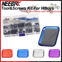 NEEBRC RC Car Tool & Screws Box Kit Set for Wltoys 1/14 1/16 1/18 144001/A949/A959/A969/A979/K92 RC Car Accessories