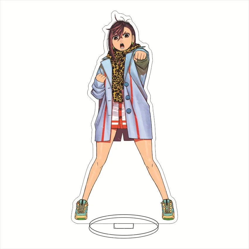 Figura de acrílico de 16 cm de los personajes de Anime Dandadan: Momo Ayase, Ken Takakura, Okarun, Aira Shiratori, Seiko Ayase. Soporte para figuras, adornos de cosplay y regalos.