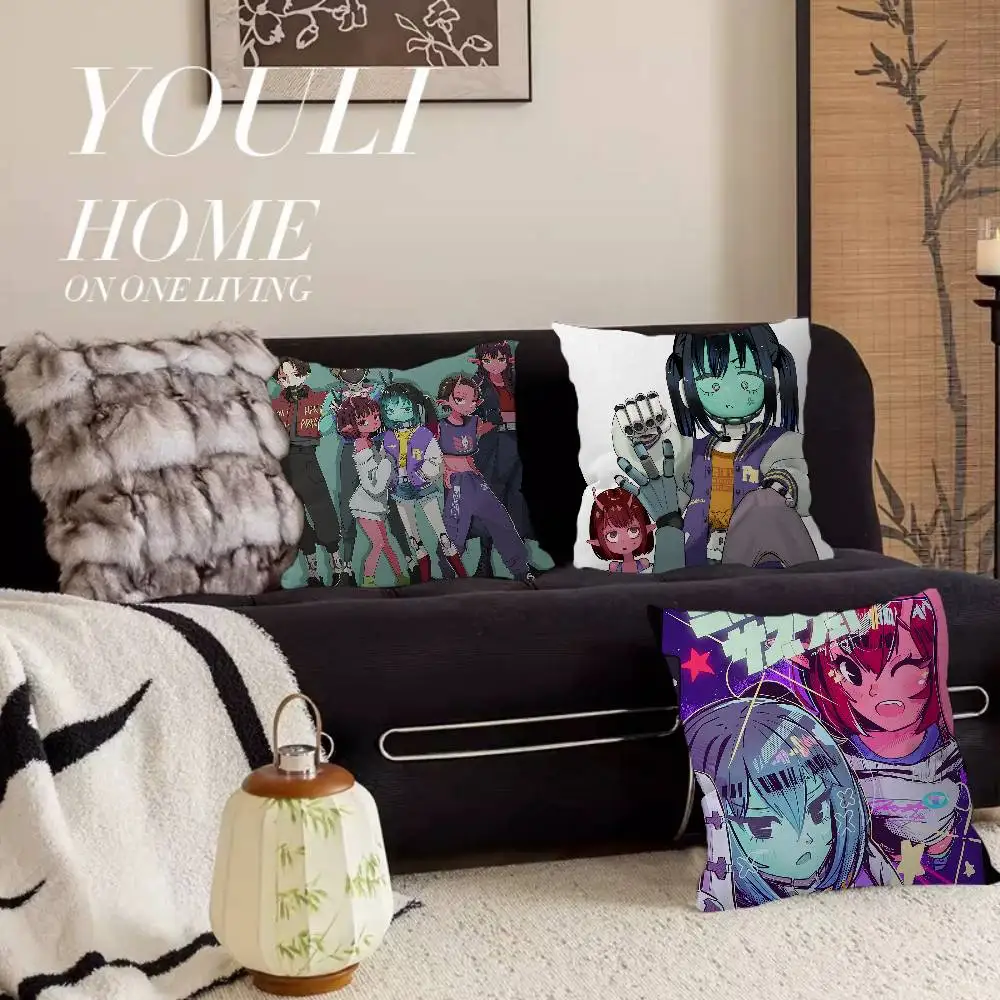 Popular M-MILKY S-SUBWAY Pillowcase toon Gift Cushion Cover Bedroom Home Sofa Chair Seat Decor pillow case