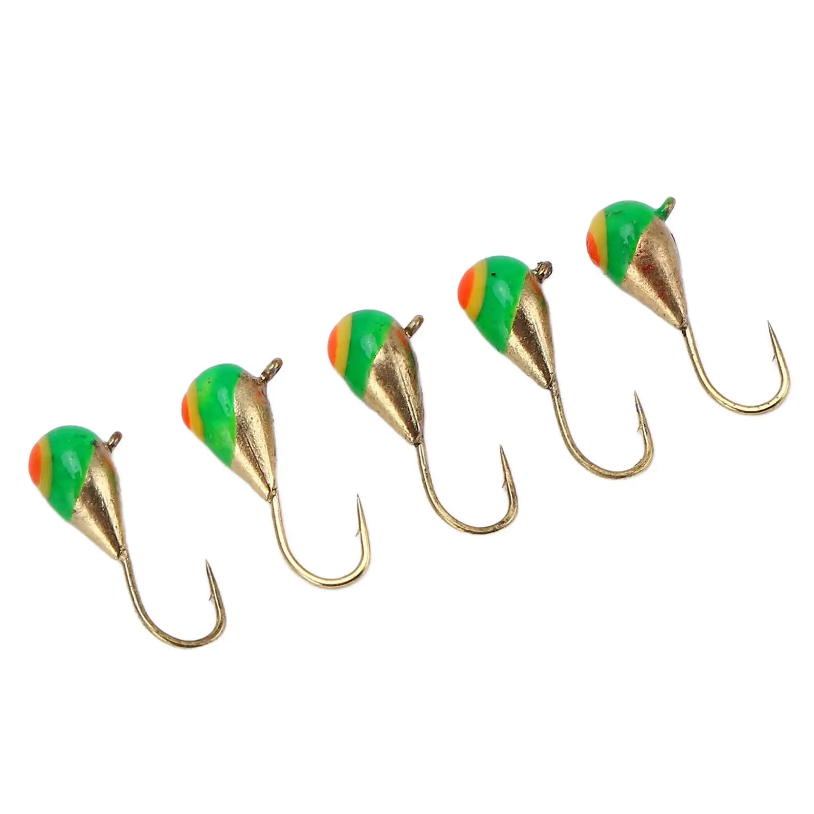 Compact High Carbon Steel  Fishing Hooks - Lightweight & Portable, Ideal for Winter for outdoor Fishing Adventures